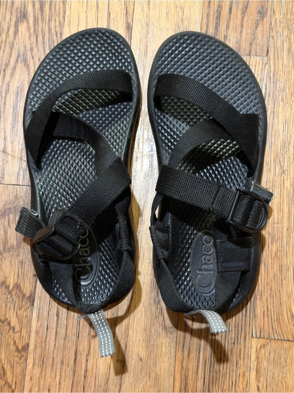 Chaco Kids Black Strappy Outdoor Sandals